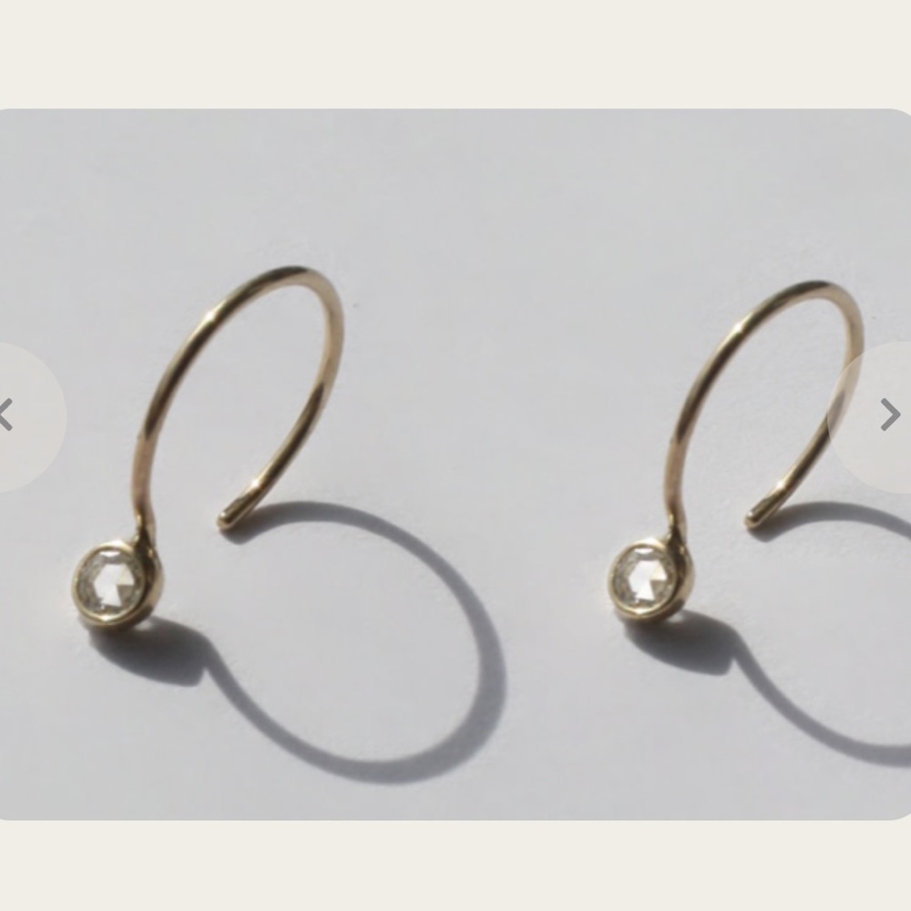 ISO Cyril Studio Rose Drops Earrings